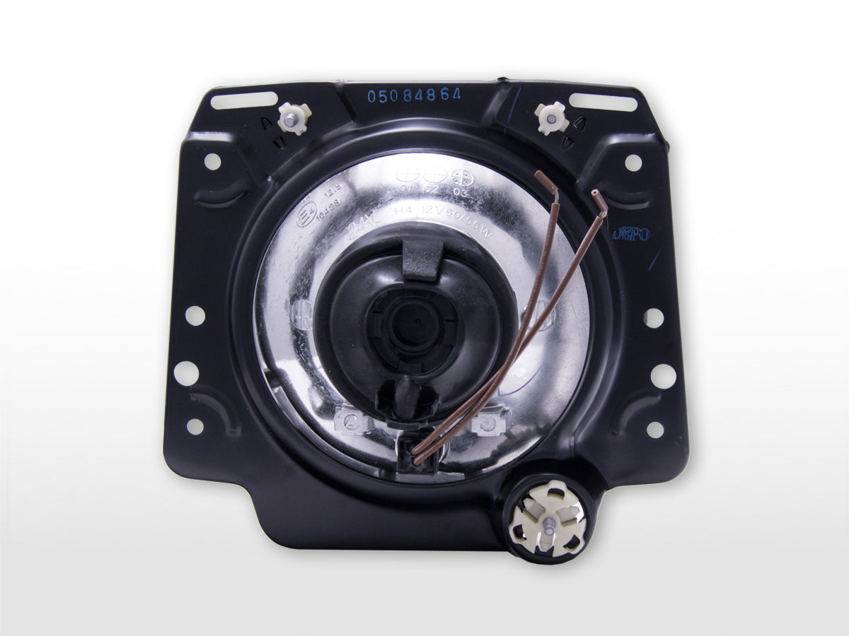 Scheinwerfer Set VW Golf 2 Typ 19 Bj 84-91 chrom Scheinwerfer Set VW Golf 2 Typ 19 Bj 84-91 chrom